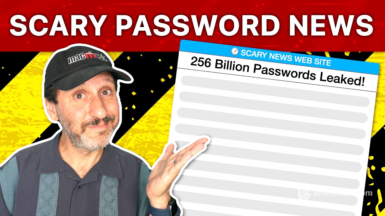 Heard About a Huge Password Leak? Here's What You Should Do.