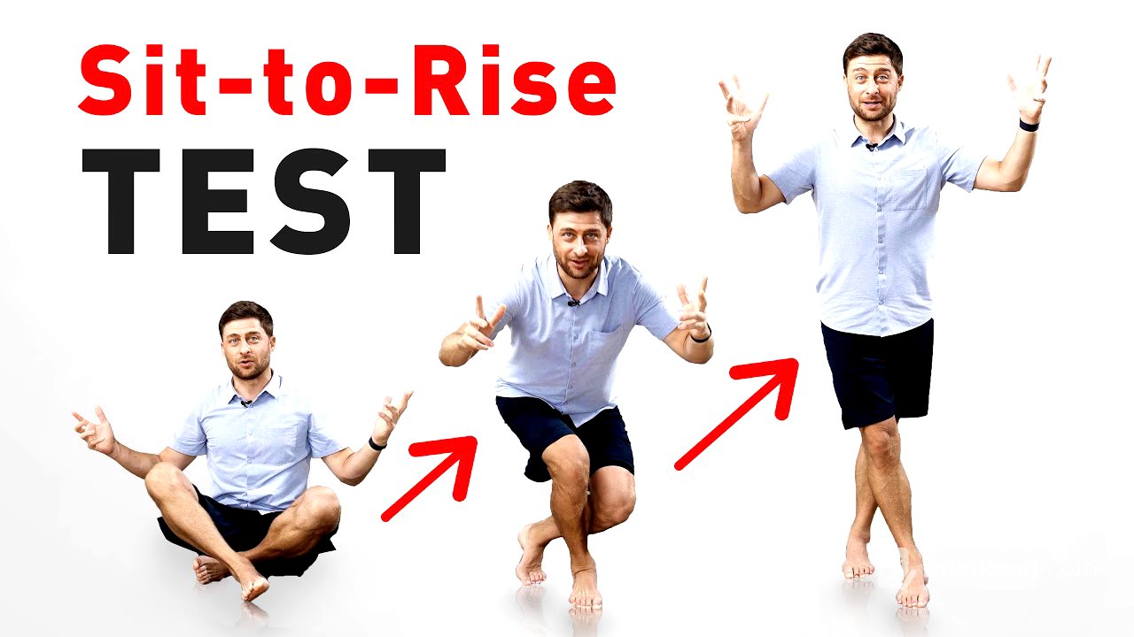 Sitting-Rising Test - Are You Aging Too Fast?