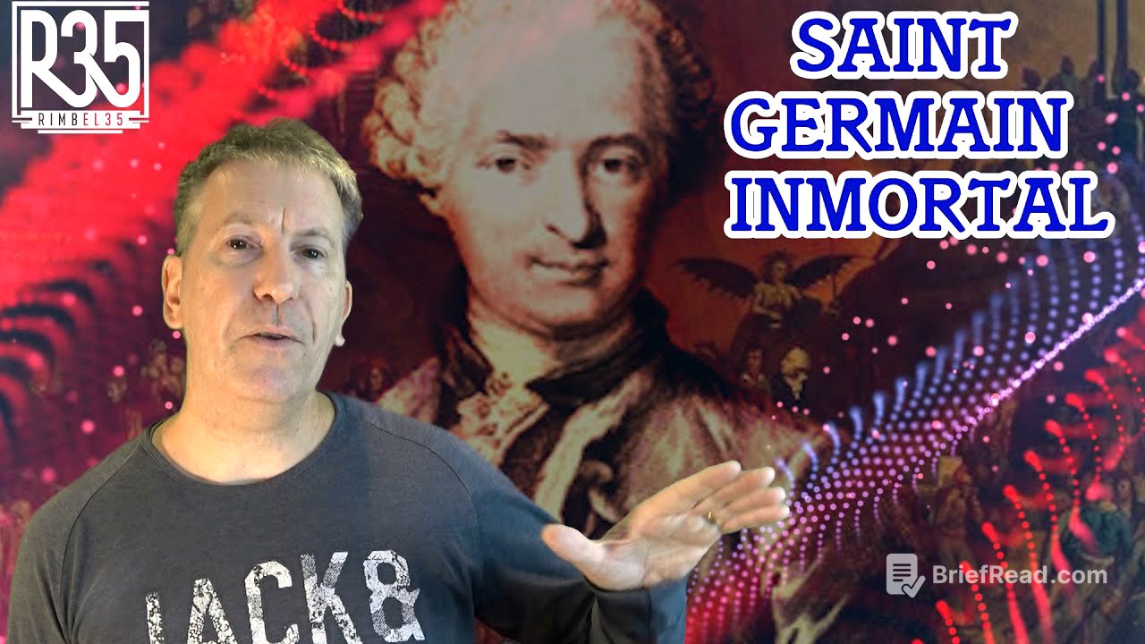 "ES INMORTAL Y LO SABE TODO" - EL MISTERIOSO CONDE SAINT GERMAIN