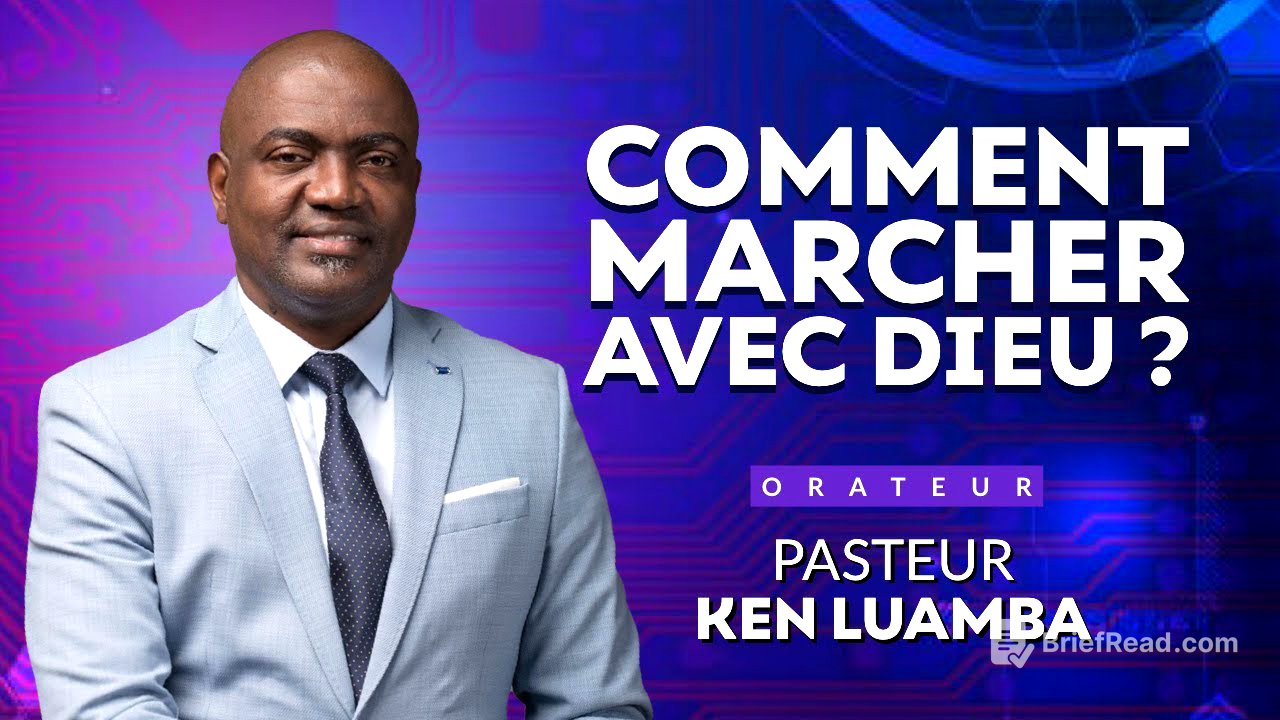 Comment marcher avec Dieu? | Pasteur Ken Luamba