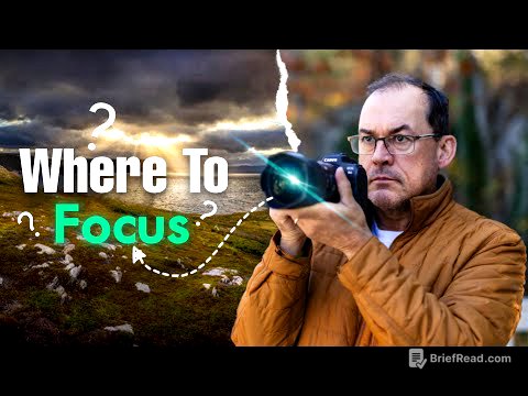 MASTERING FOCUSING TECHNIQUES.  Where do you put the focus point?   What is hyperfocal distance?