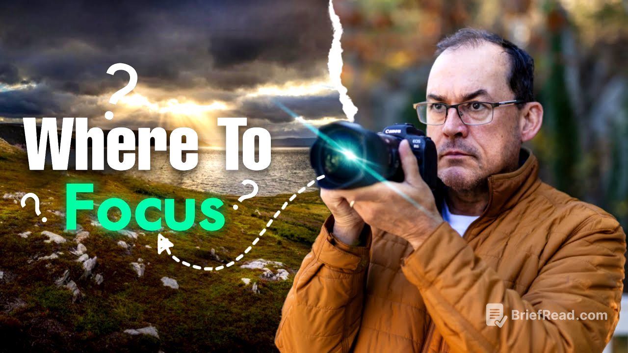 MASTERING FOCUSING TECHNIQUES.  Where do you put the focus point?   What is hyperfocal distance?
