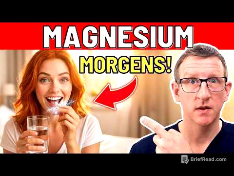 Das passiert, wenn Du MORGENS Magnesium nimmst!