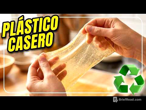 🌽 Cómo hacer BIOPLÁSTICO CASERO con ALMIDÓN de MAÍZ (Fácil y Rápido)
