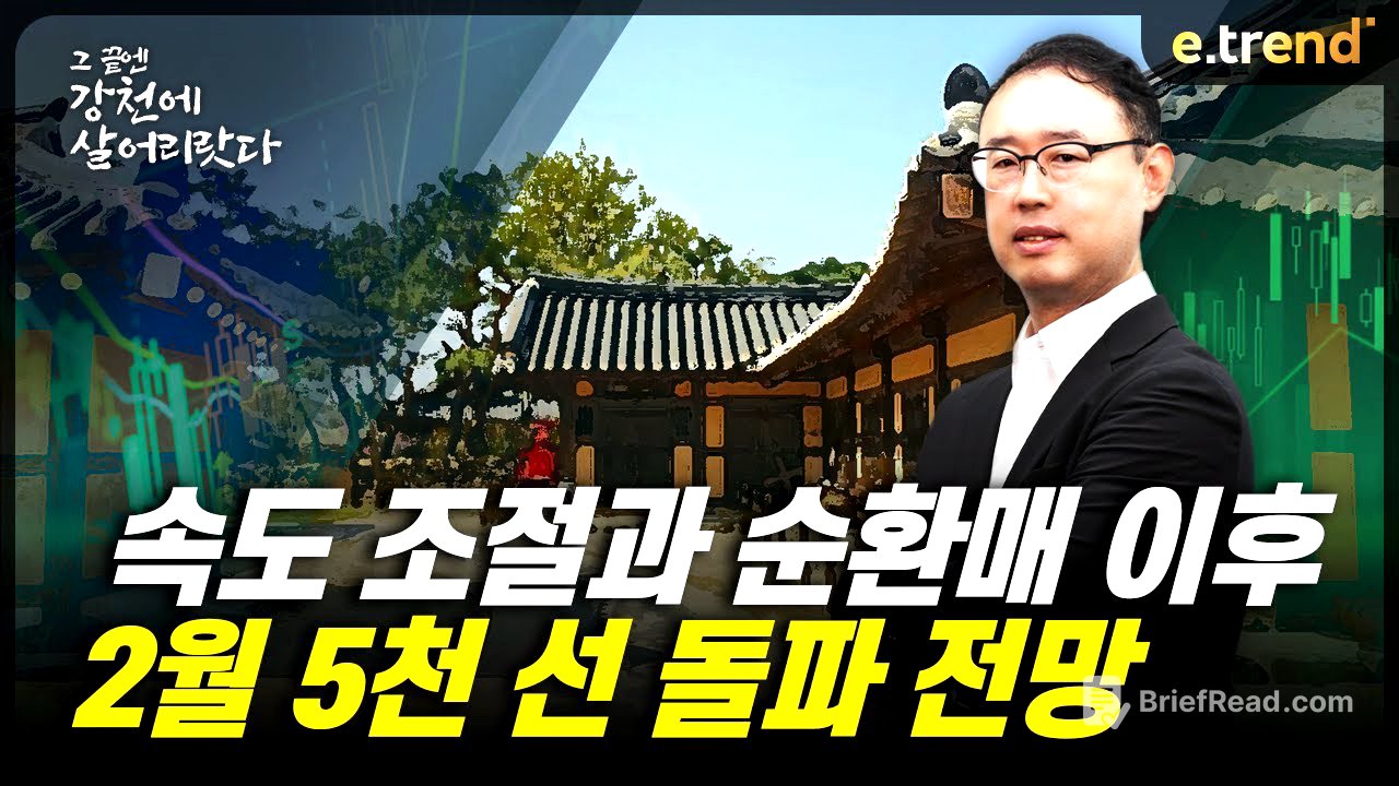 속도 조절과 순환매 이후 2월 5천 선 돌파 전망 | 최강천 본부장
