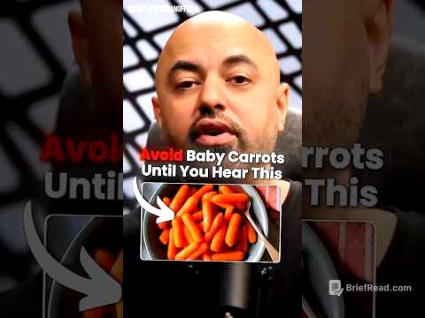 Baby Carrots Are The Biggest Lie Ever 😳🥕