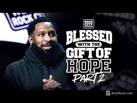 Blessed With The Gift Of Hope (Part 2) \\ Blessed \\ Pastor Mike Jr.