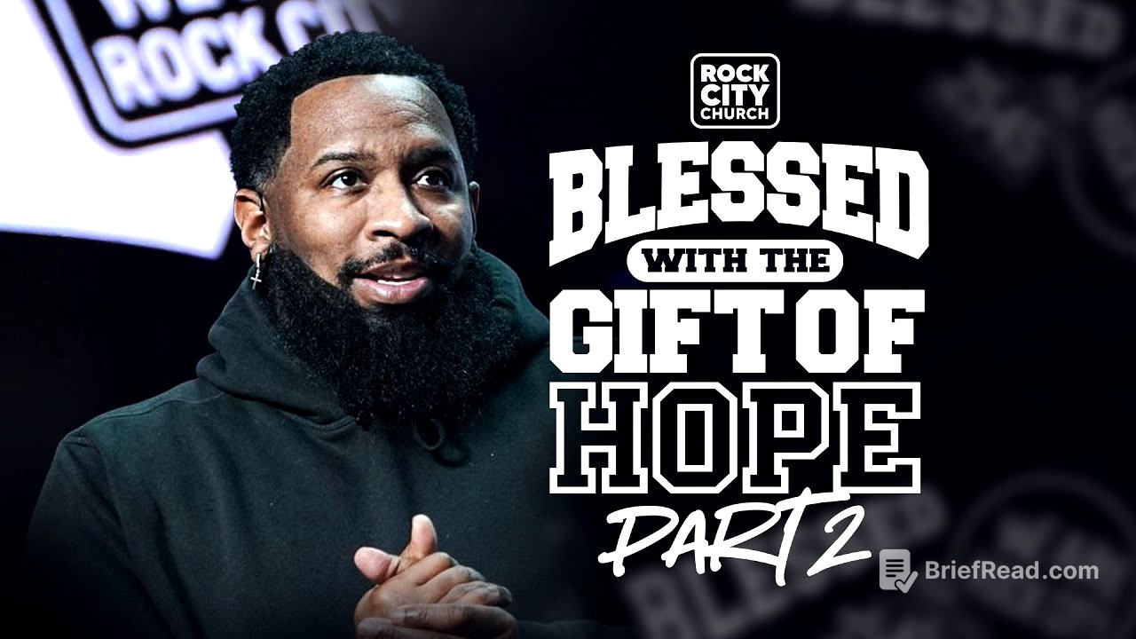 Blessed With The Gift Of Hope (Part 2) \\ Blessed \\ Pastor Mike Jr.