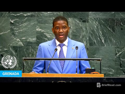 🇬🇩 Grenada - Prime Minister Addresses United Nations General Debate, 80th Session | #UNGA