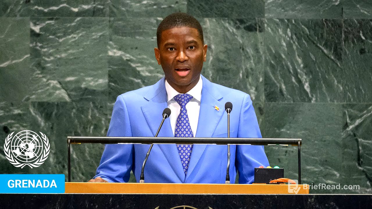 🇬🇩 Grenada - Prime Minister Addresses United Nations General Debate, 80th Session | #UNGA
