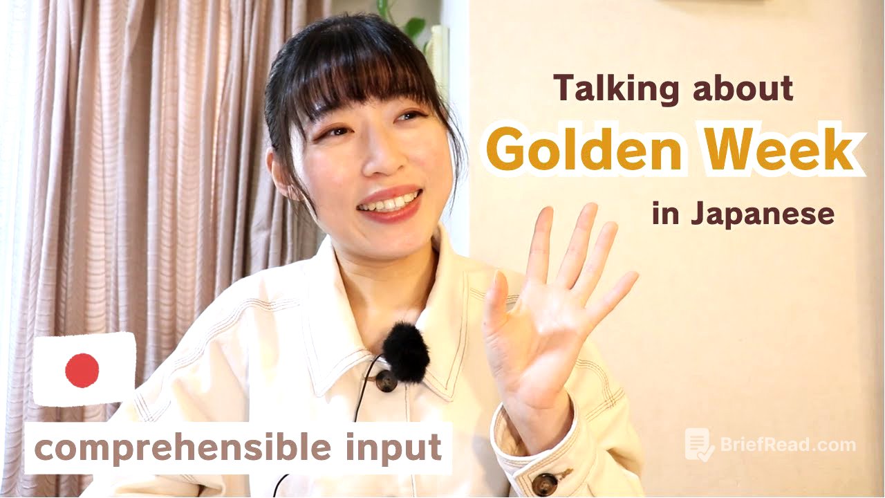 【Easy Japanese Listening】What Is Golden Week in Japan?