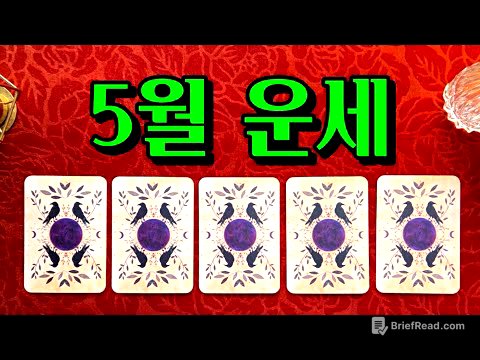 [타로] 5월 운세 총운 ✨ 이번달 가장 중요한 일