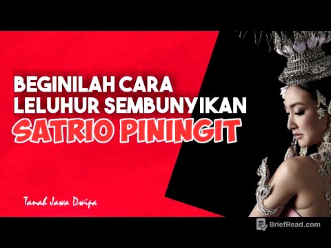 Cara Leluhur Sembunyikan SATRIO PININGIT | RATU ADIL | BOCAH ANGON | BUDAK JANGGUTAN