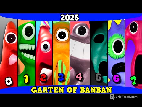 Asi es GARTEN OF BANBAN TODOS LOS CAPITULOS en el 2025 | Toda la Historia
