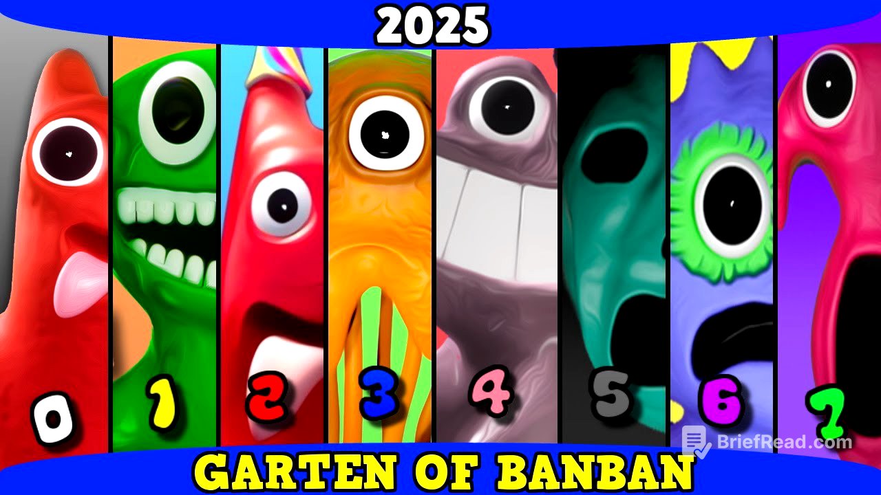Asi es GARTEN OF BANBAN TODOS LOS CAPITULOS en el 2025 | Toda la Historia