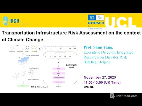 Transportation Infrastructure Risk Assessment on the context of Climate Change