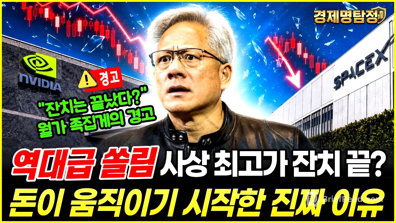 사상 최고가 잔치, 끝나나? | 월가 돈이 움직이기 시작한 진짜 이유