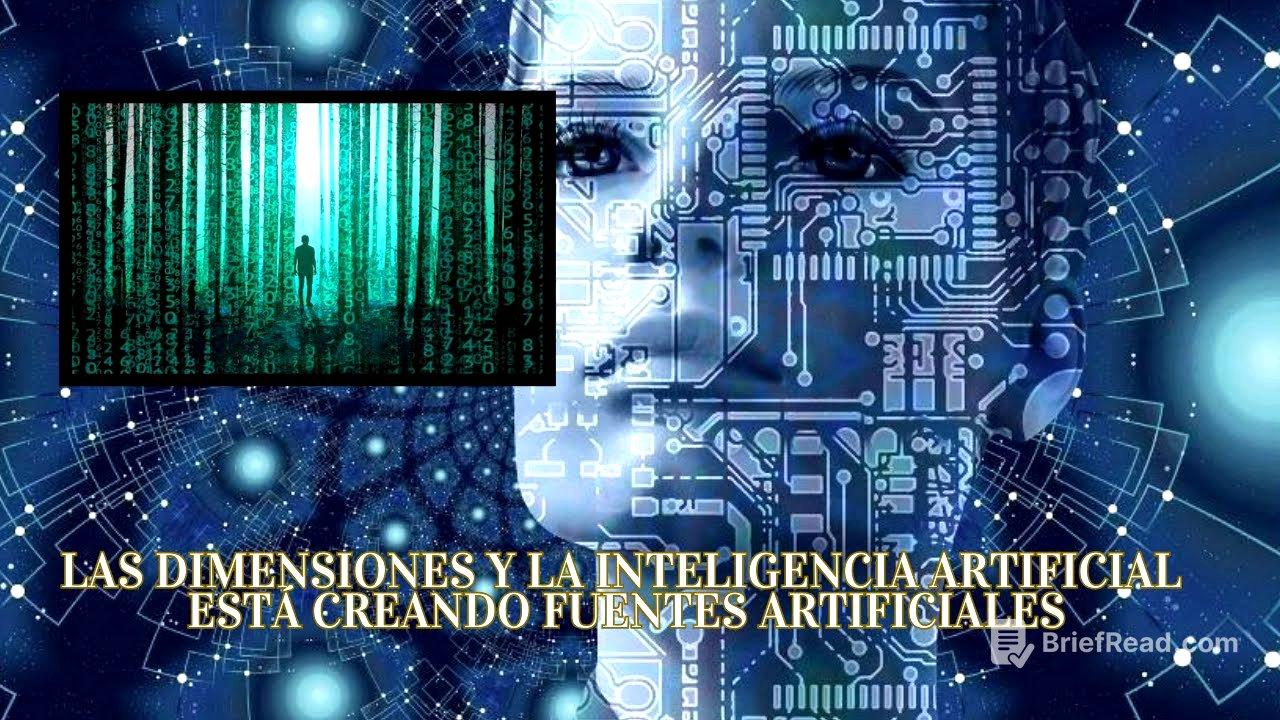 LAS DIMENSIONES Y LA INTELIGENCIA ARTIFICIAL QUE CREA FUENTES ARTIFICIALES