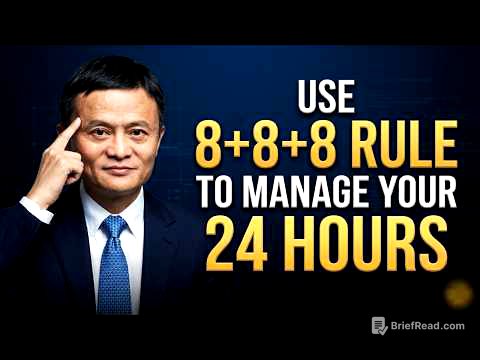 The 8+8+8 Rule: How Successful People Use All 24 Hours | jackma