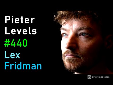 Pieter Levels: Programming, Viral AI Startups, and Digital Nomad Life | Lex Fridman Podcast #440
