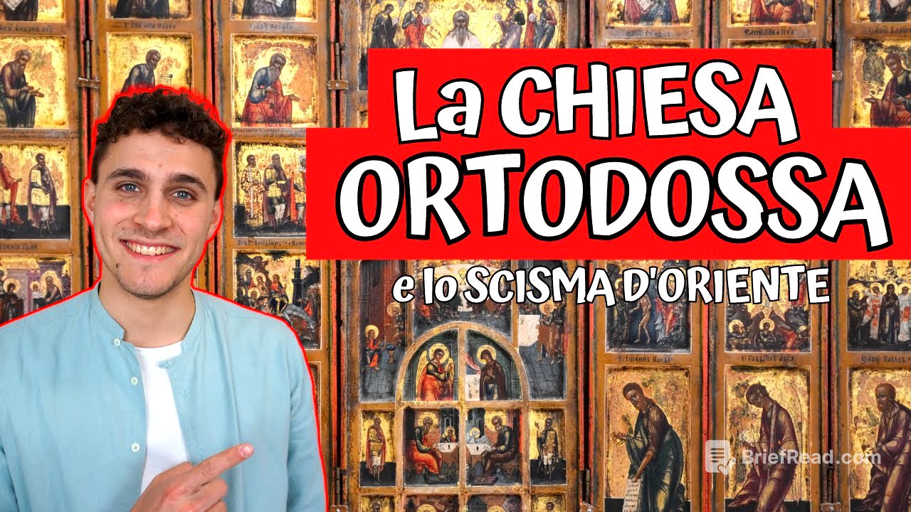 La CHIESA ORTODOSSA e lo SCISMA d'ORIENTE || Breve Riassunto