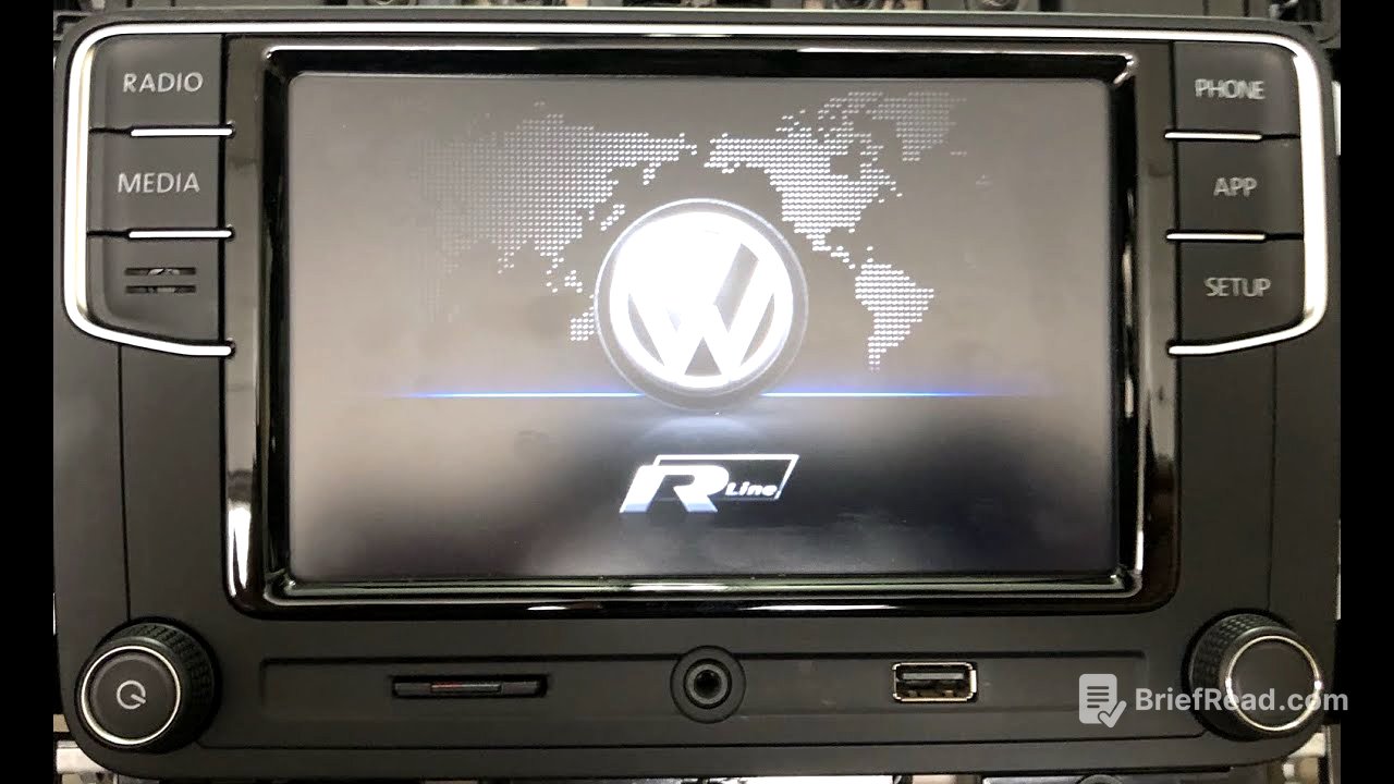 2014 Beetle R-Line Fender Audio head unit upgrade to RCD 330