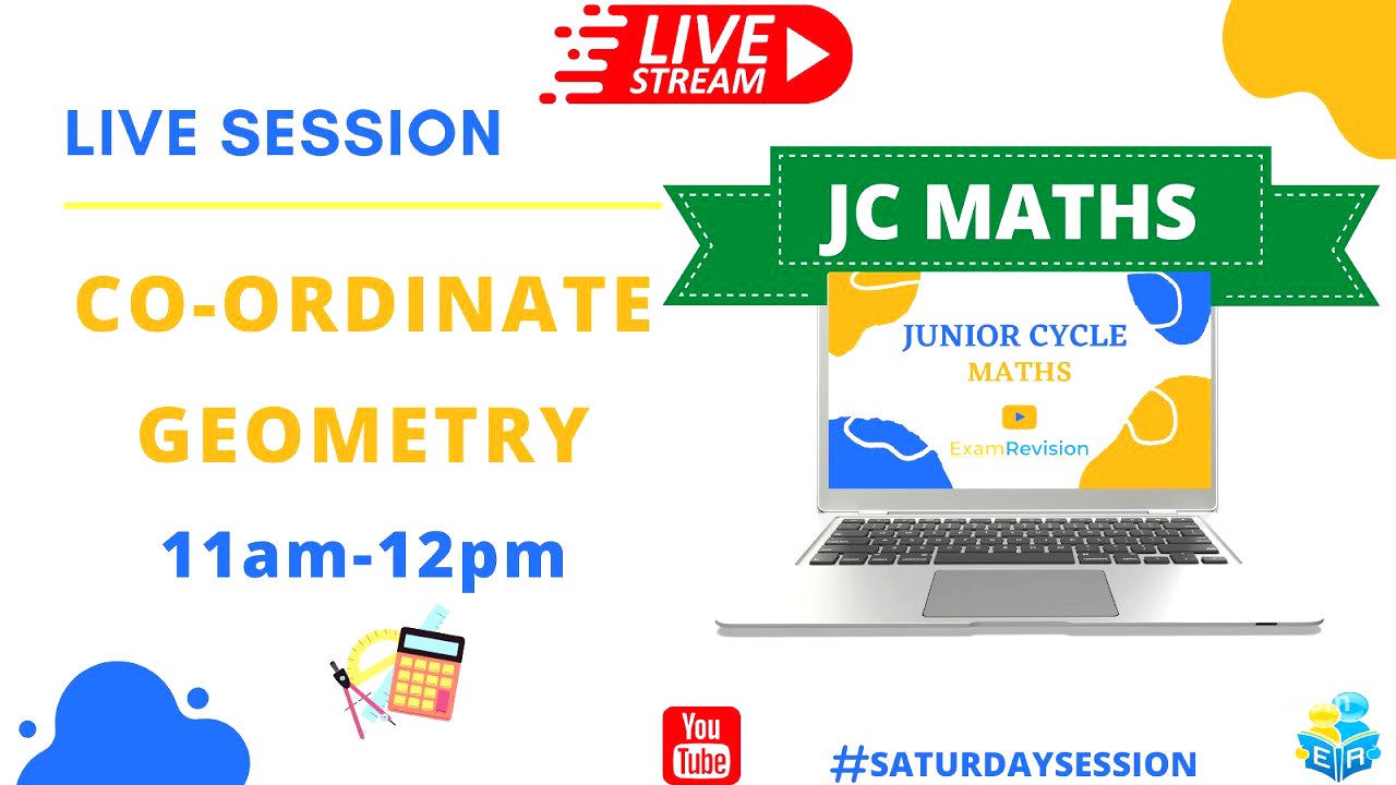 Junior Cycle Maths - Coordinate Geometry - #SaturdaySession