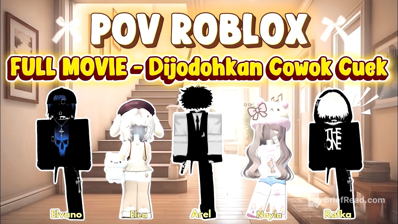 FULL MOVIE - DIJODOHKAN DENGAN COWOK CUEK | POV PERCAKAPAN ROBLOX | ROBLOX STORY