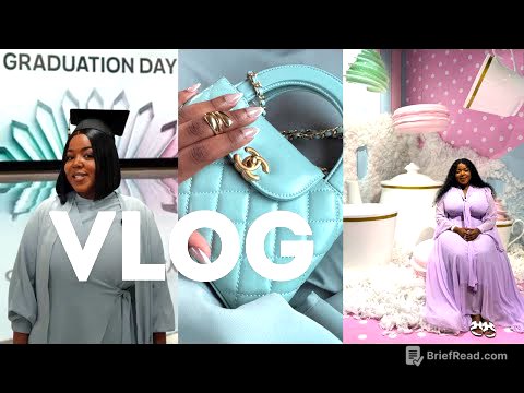 GRADUATION DAY | TikTok Bootcamp | Museum of Candy | Viral Dubai Chocolate and more | Weekly vlog