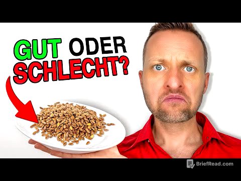 Keiner ahnte, was man nach Leinsamen über den Stuhl ausscheidet (brisant)