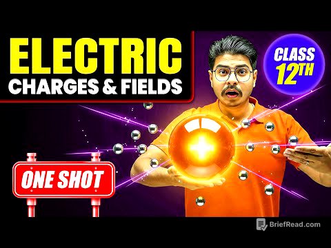 Electric Charges And Fields ONE SHOT 🔥 | Class 12th Physics Chapter 1 | NCERT Covered | Rakshak Sir