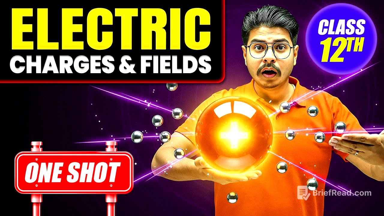 Electric Charges And Fields ONE SHOT 🔥 | Class 12th Physics Chapter 1 | NCERT Covered | Rakshak Sir