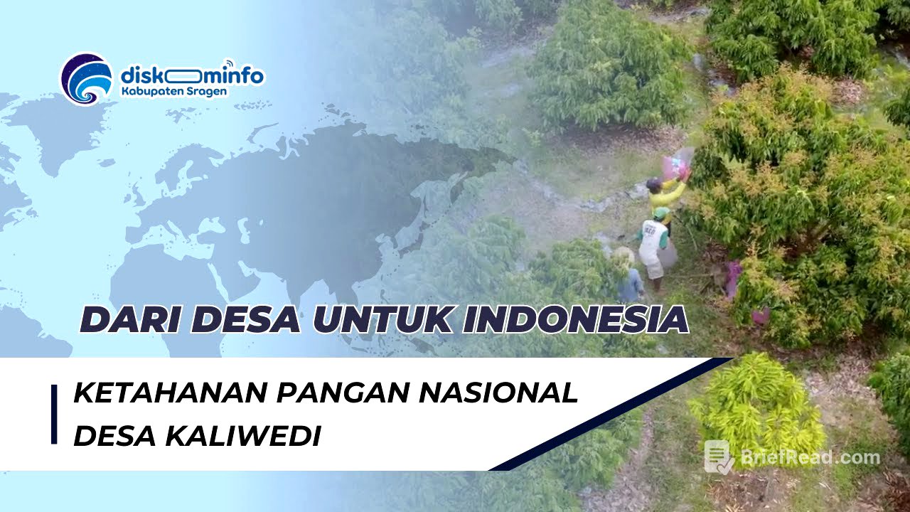 DARI DESA UNTUK INDONESIA KETAHANAN PANGAN NASIONAL