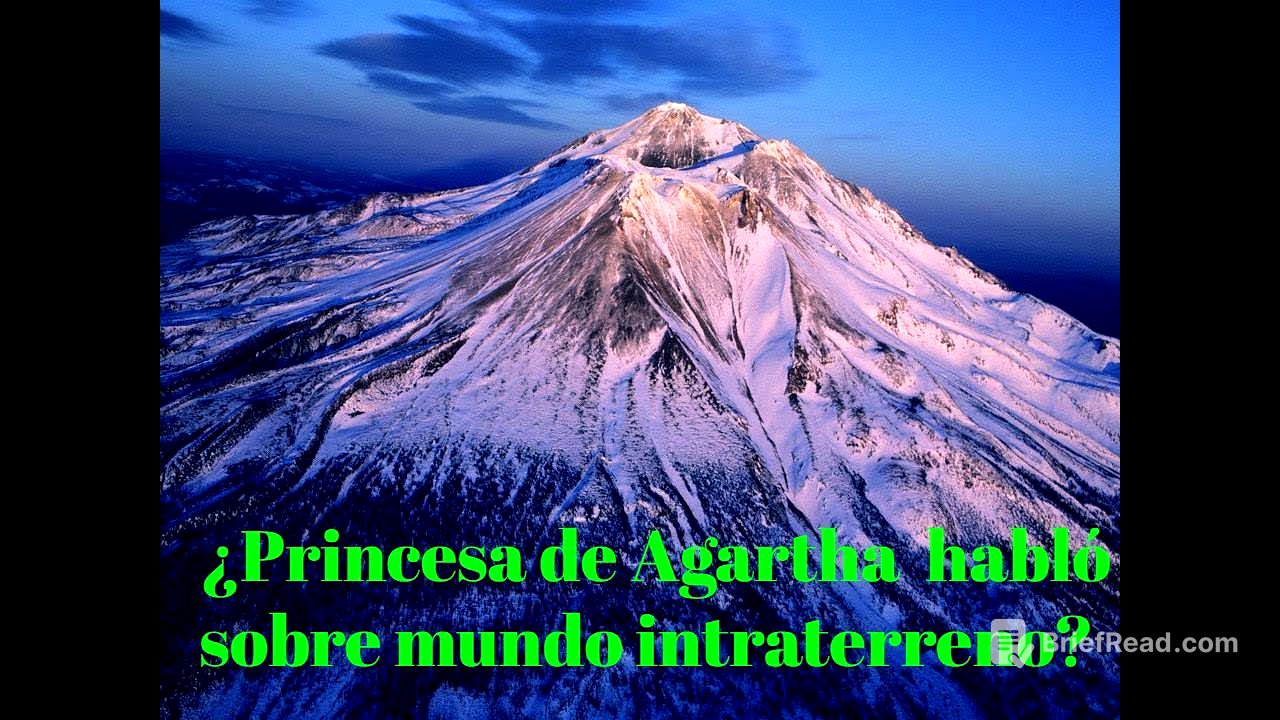 ¿Princesa de Agartha  habló sobre mundo intraterreno?
