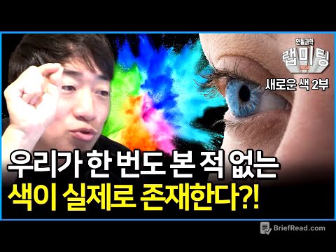 인류가 여태까지 본 적 없는 색은 무슨 색일까?! 인류가 본적 없는 새로운 색 2부 (안될과학 공진)