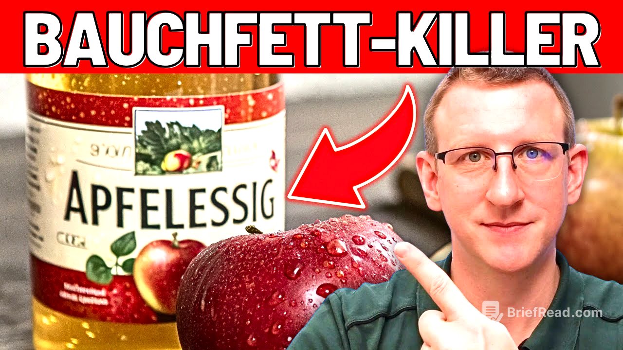 Apfelessig - Wundermittel gegen Bauchfett, Cholesterin & Diabetes?