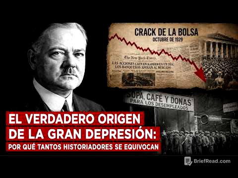 La GRAN DEPRESIÓN NO empezó en 1929: Por qué Tantos Historiadores se Equivocan