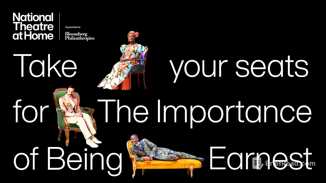 The Importance Of Being Earnest (Full Show) | Take Your Seats | National Theatre at Home