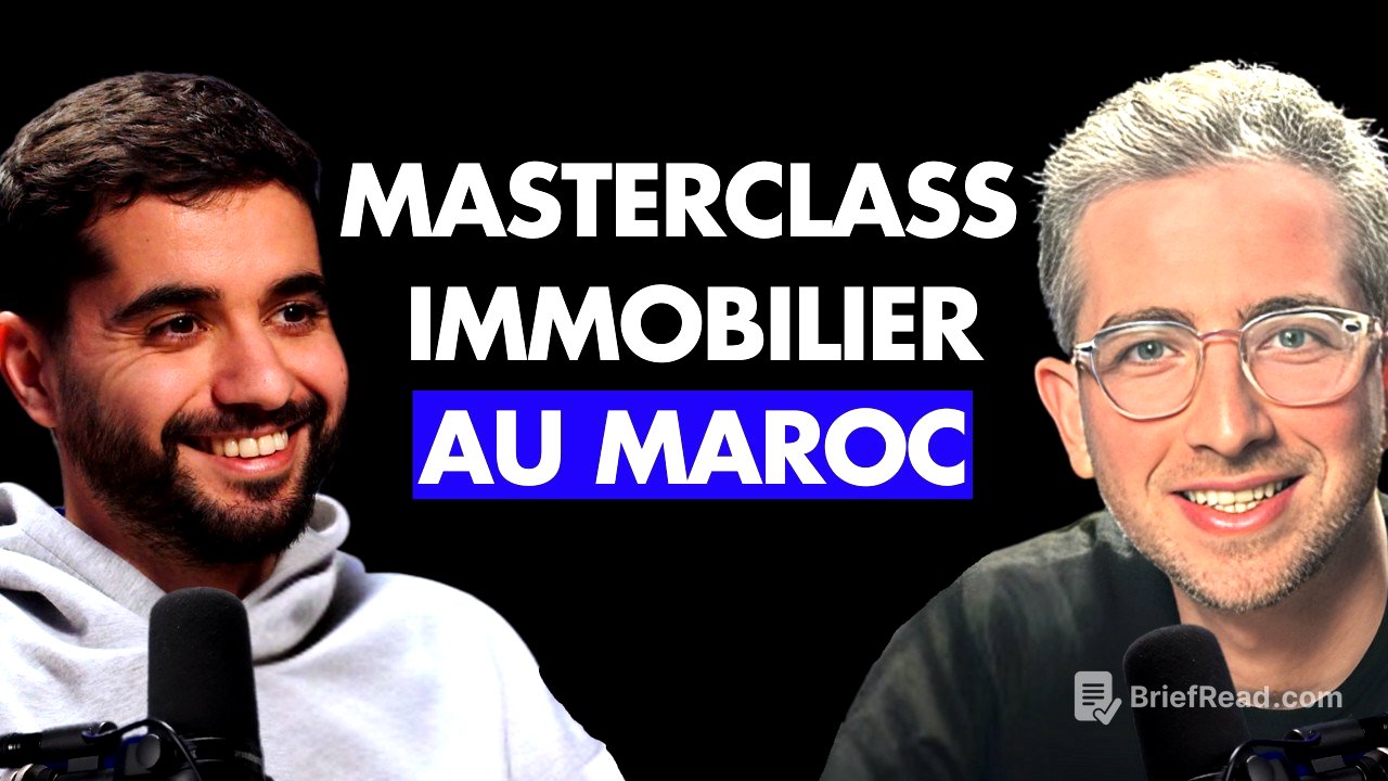 IMMOBILIER au MAROC : les SECRETS pour RÉUSSIR ! - Yazid Bahraoui