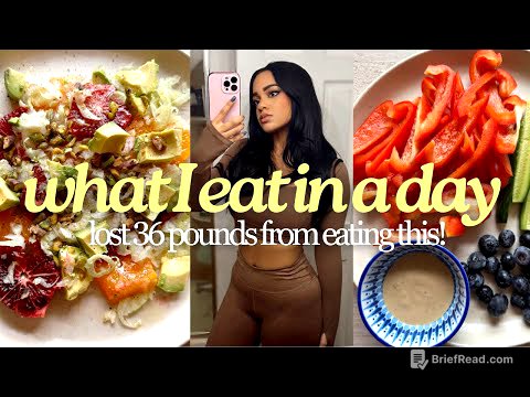 What I eat EVERYDAY to lose weight & help my leaky gut! *fasting*