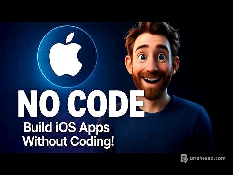 I Made an iOS App in MINUTES with This AI Tool!