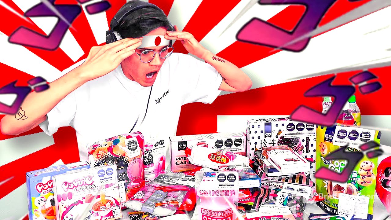 PROBANDO DULCES JAPONESES YAMETEKUDASAI 🍢