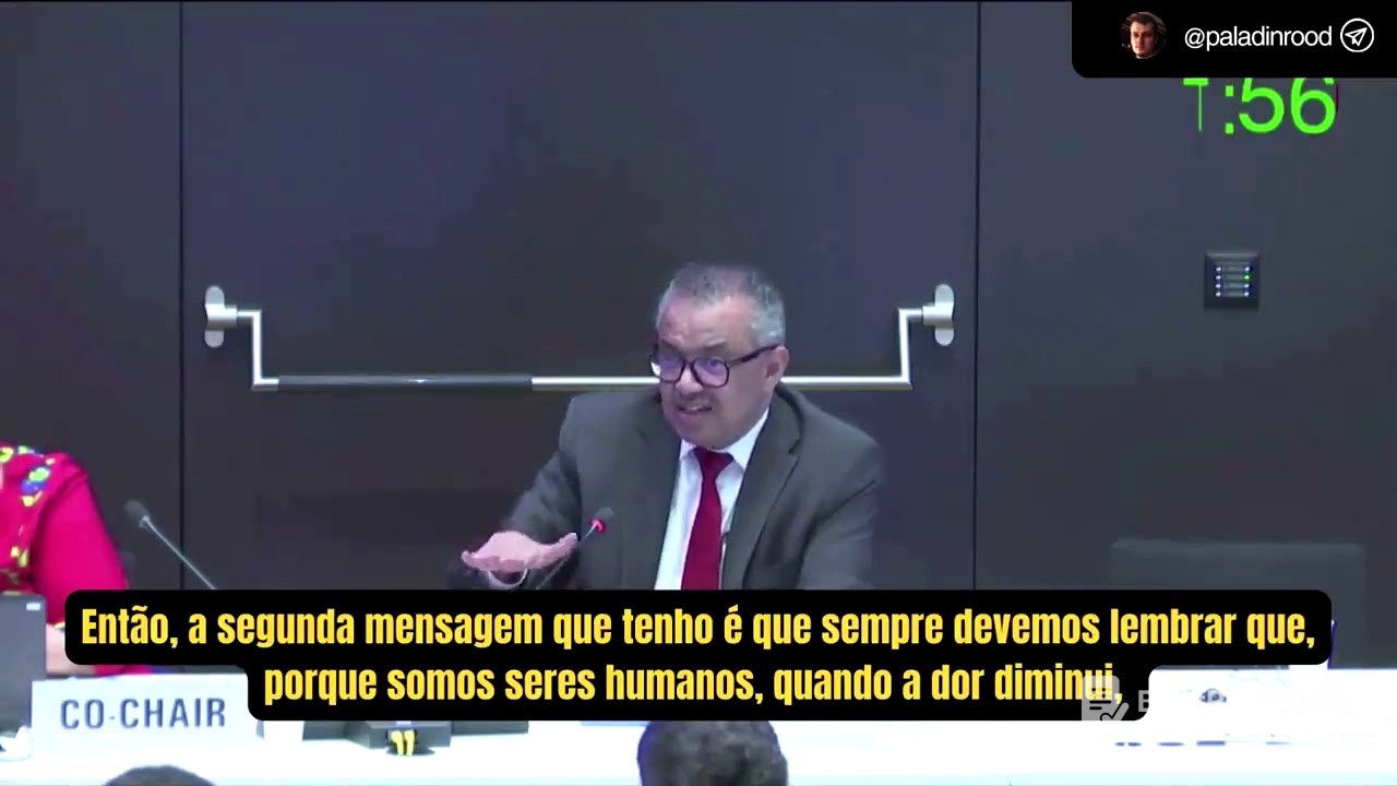 TEDROS RECONHECE QUE FRACASSOU, MAS NÃO DESISTIRÁ