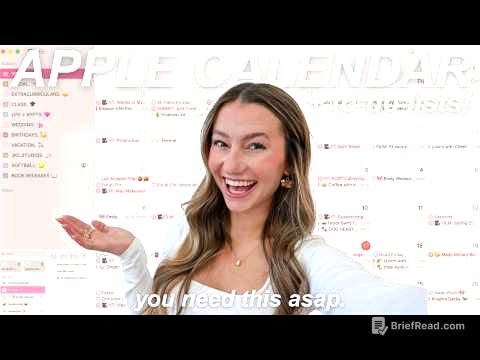 how to organize your LIFE with apple calendar + reminders to-do lists *MUST try tutorial!*