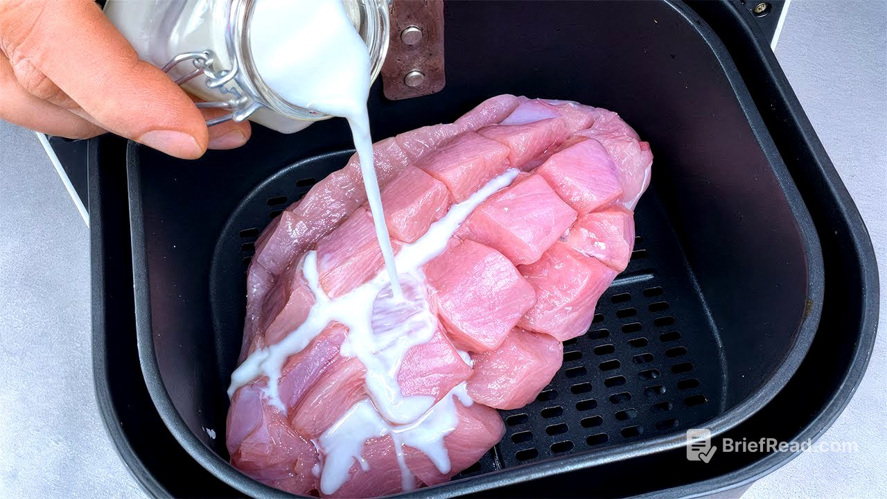 Quick & Easy Dinner in the Air Fryer! It's So Delicious That I Cook It Almost Every Day!