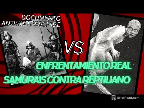 EL ENCUENTRO REAL DE SAMURAIS CON UN REPTILIANO