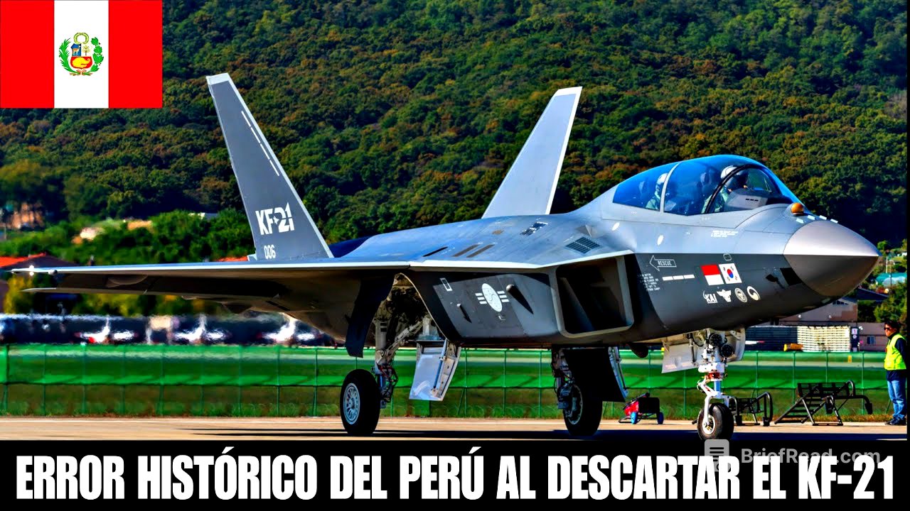 Perú descarta el KF-21 Boramae y apuesta por cazas tradicionales F-16, el Rafale y el Gripen