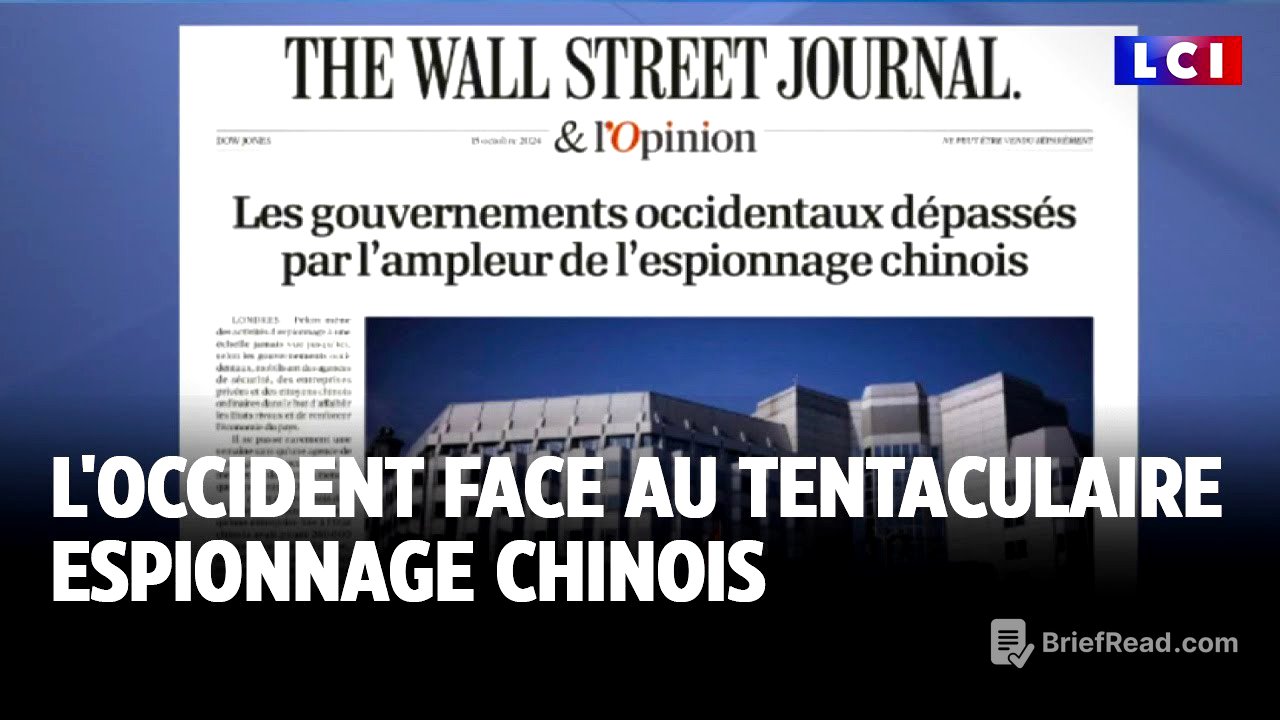 L'Occident face au tentaculaire espionnage chinois