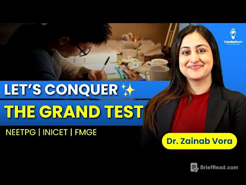 The Right Way to Take a Grand Test✨! NEET PG, INI CET | Dr. Zainab Vora