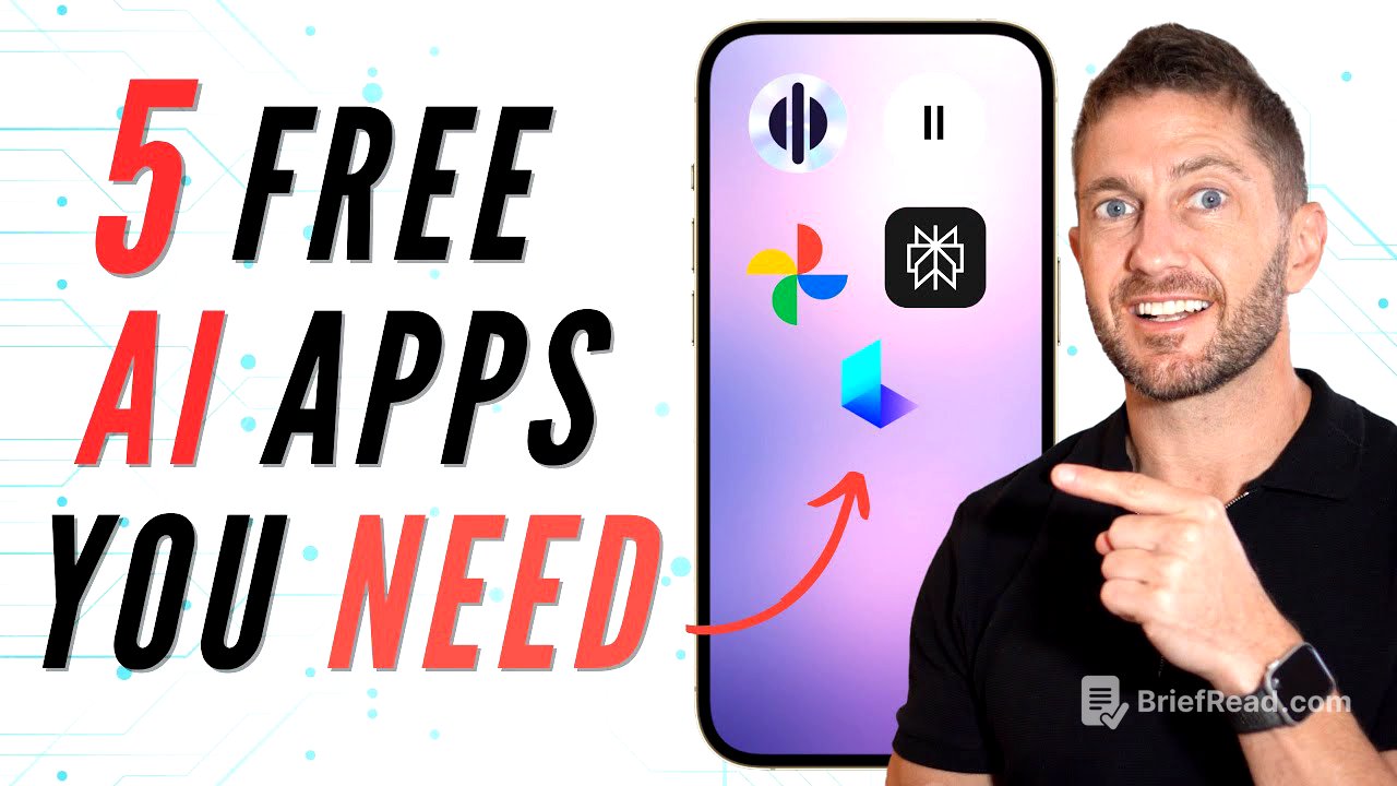 Top 5 Best FREE AI Apps for iPhone and Android